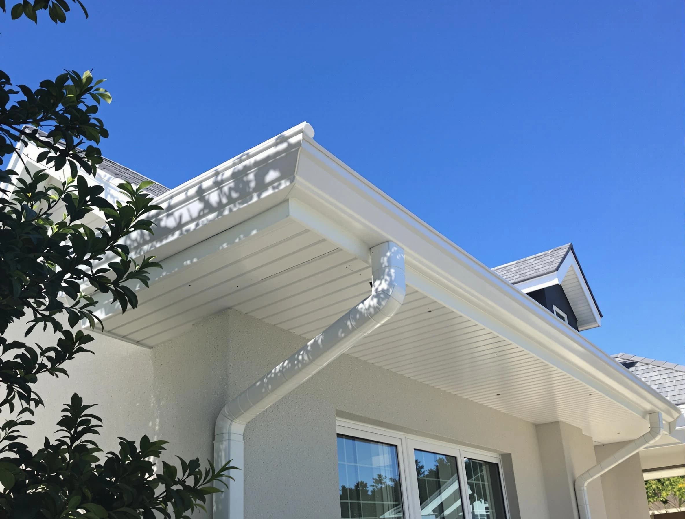 Custom-fit rain gutter system by Wadsworth Roofing Company in Wadsworth, OH